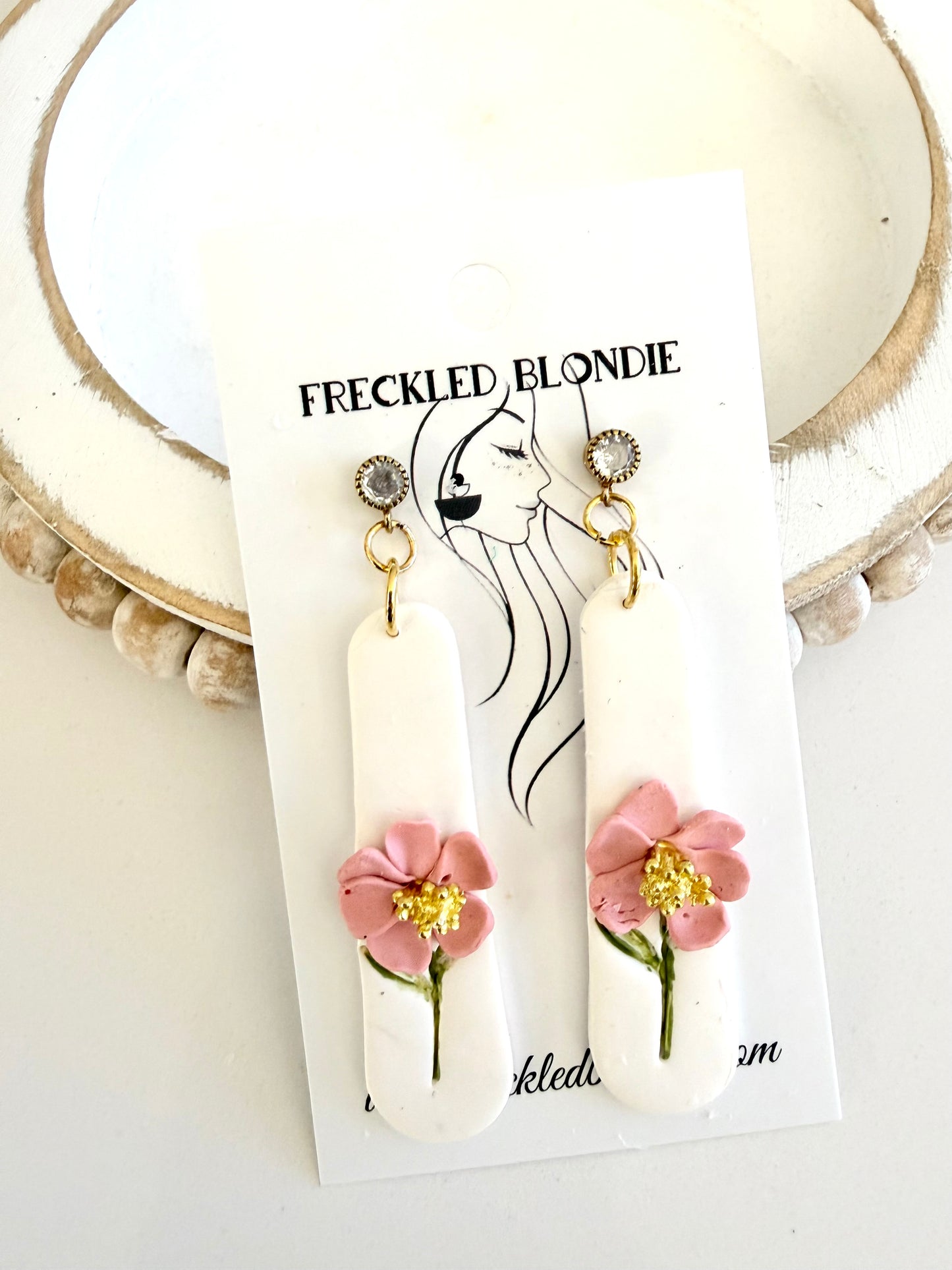 Flowers for Mom Dangles