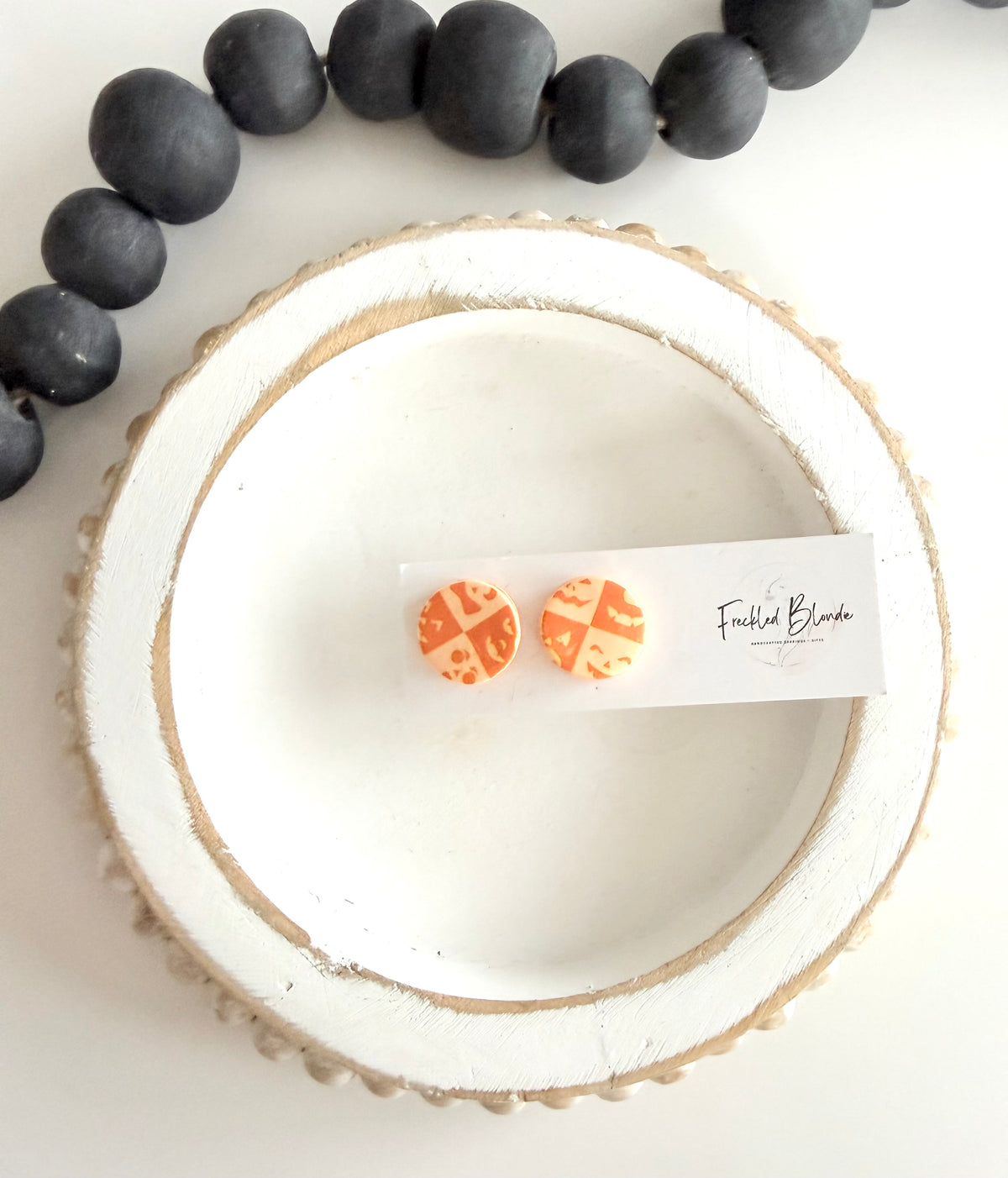 Orange Studs