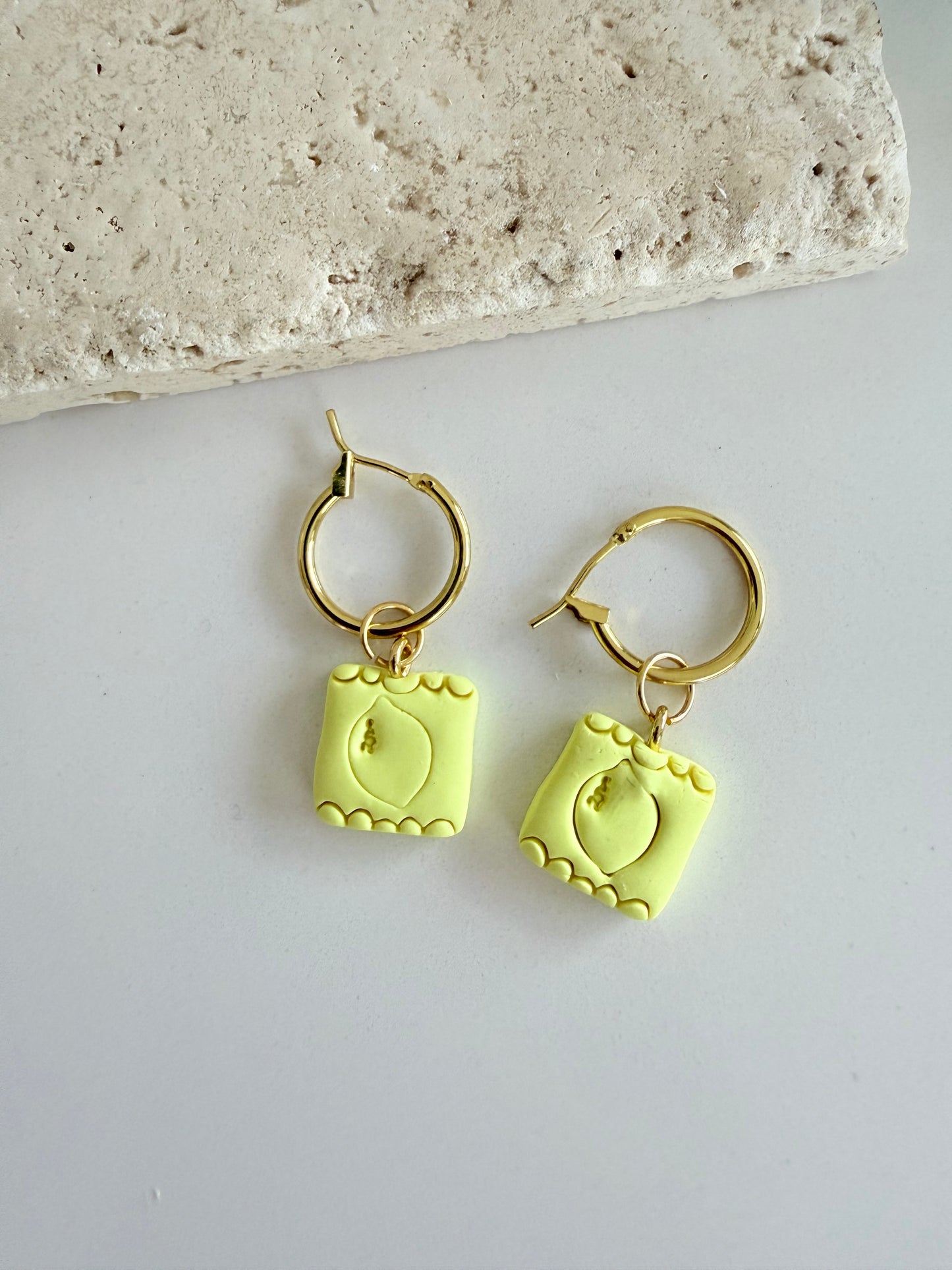 Lemons Clay Charms