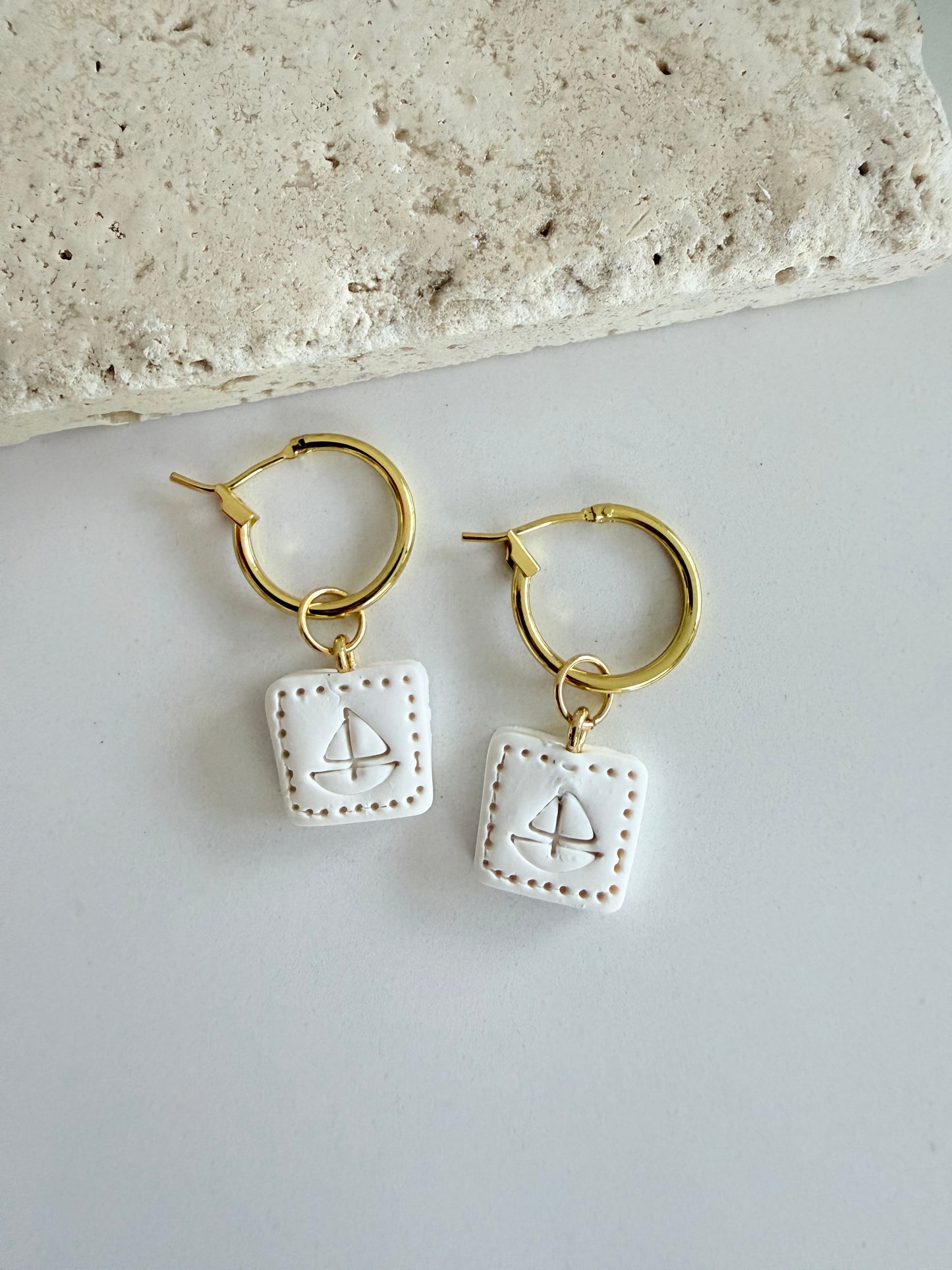Sail Away Clay Charms