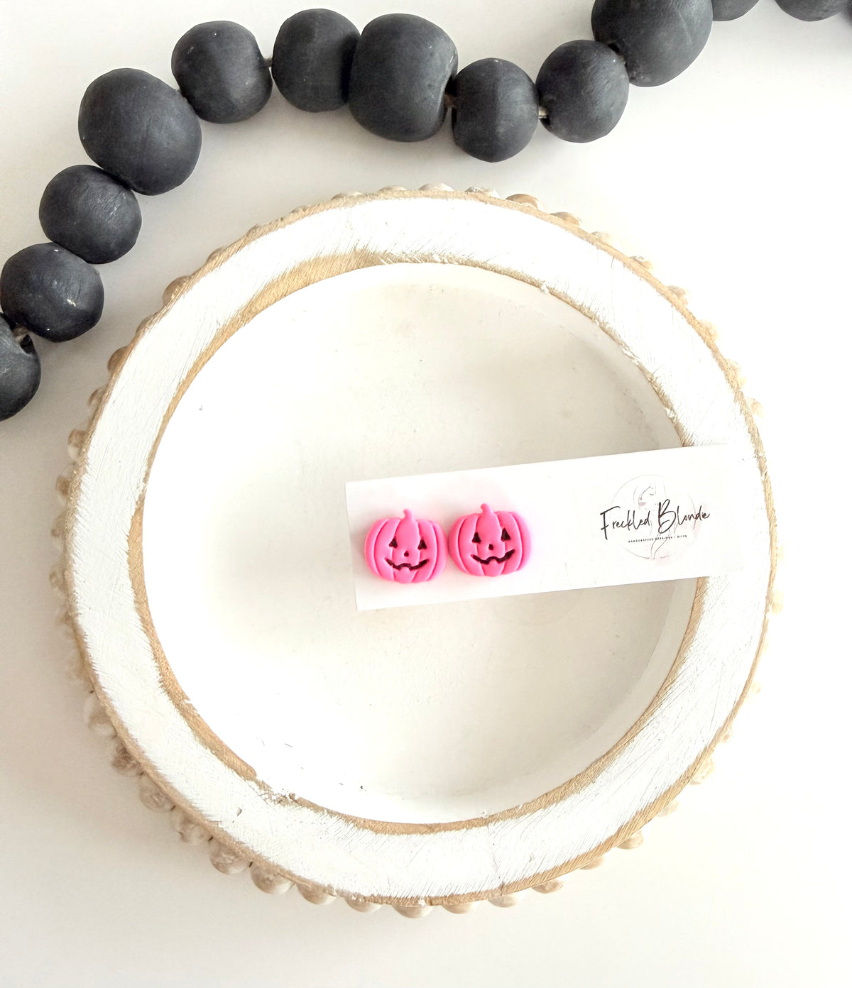 Hot Pink Jack Studs