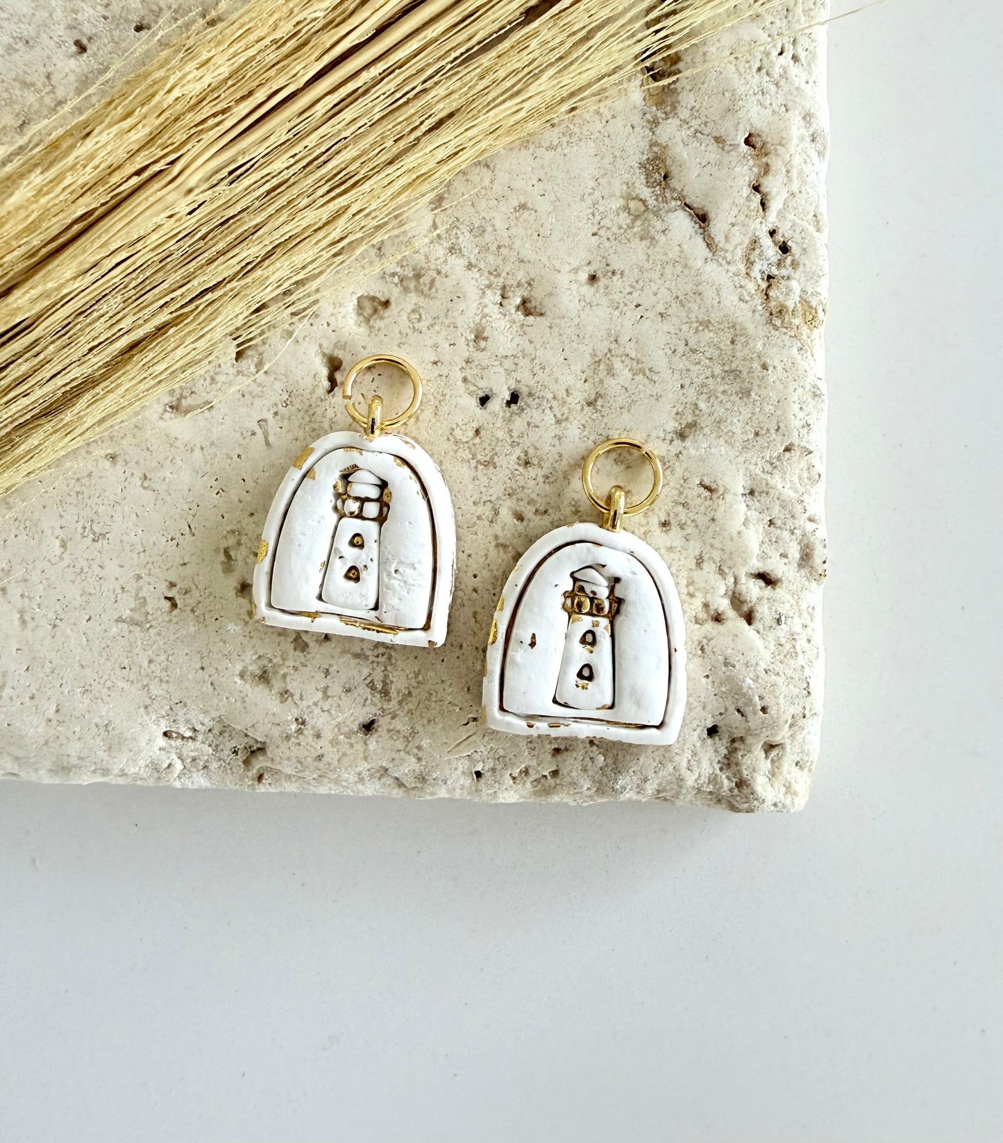 Coastal Cottage Clay Charms