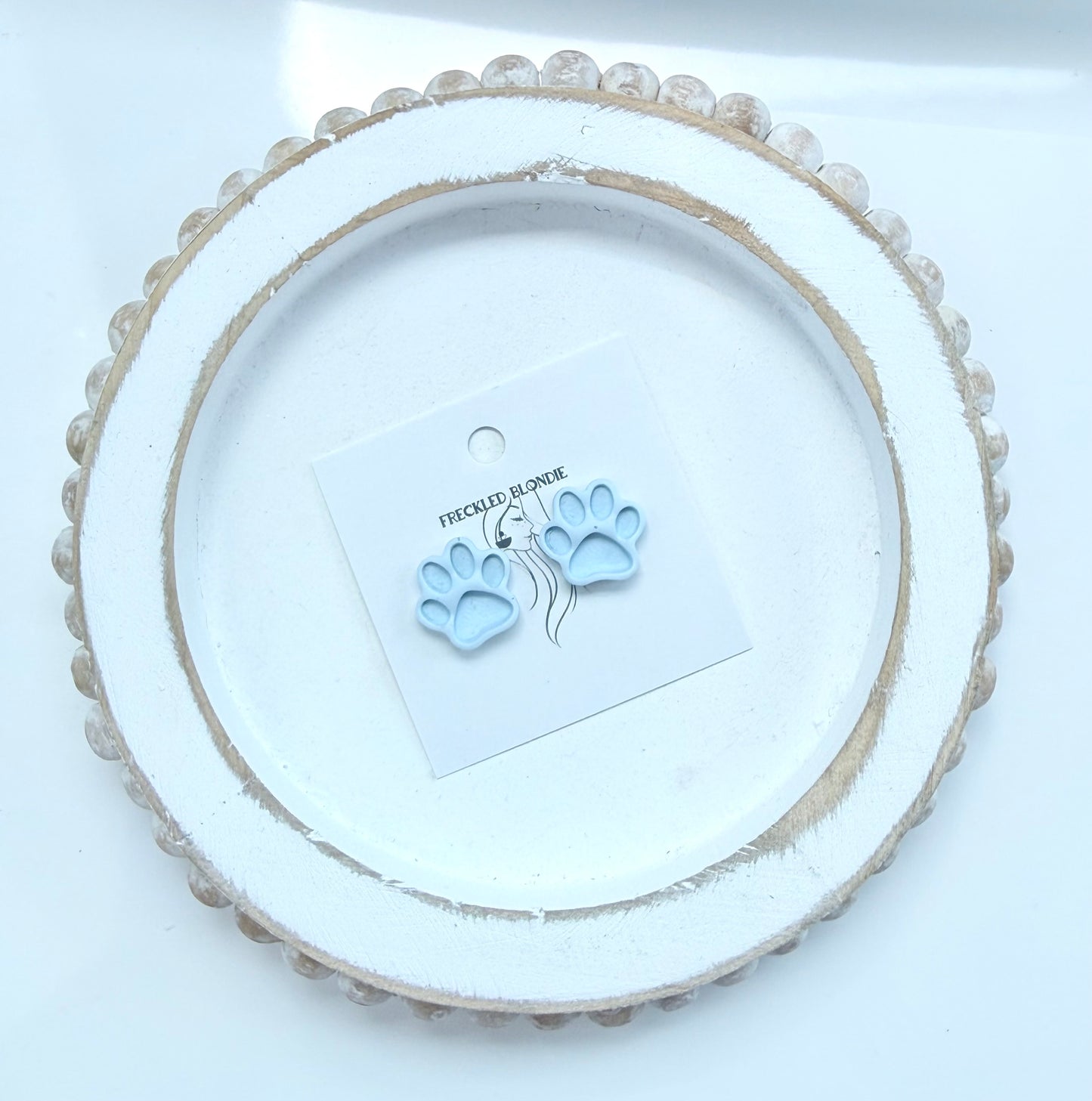 Columbia University Lions Paw Studs