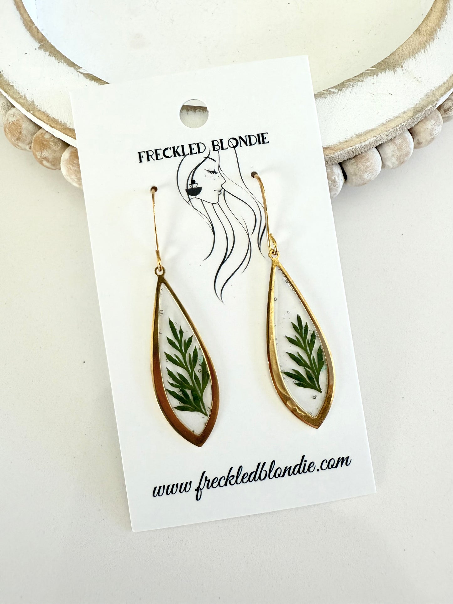 Just Greenery Dangles