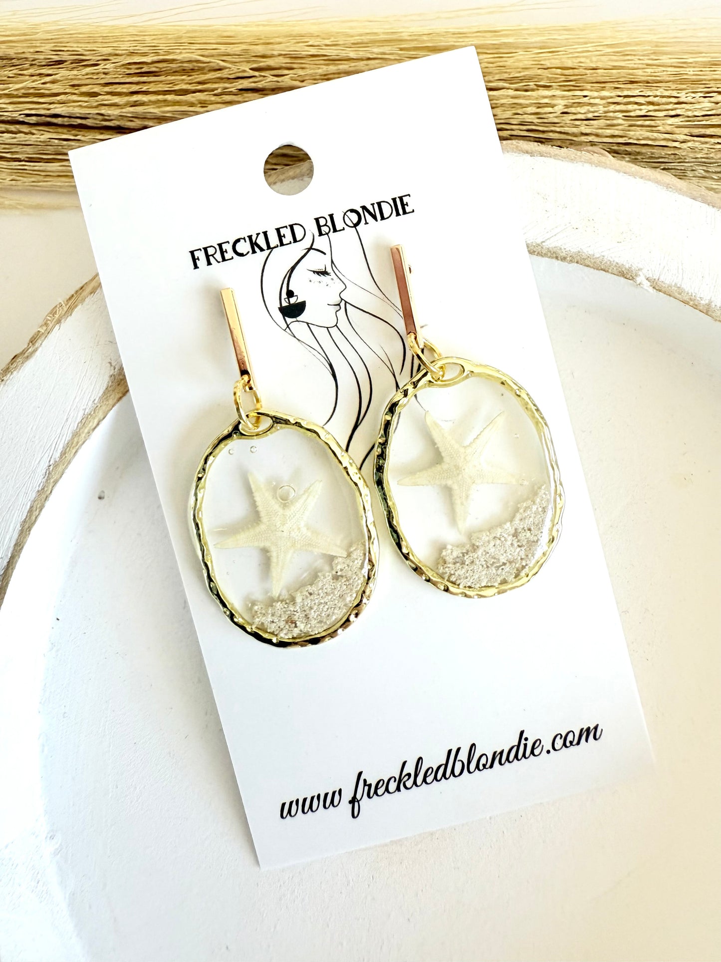 Sand & Starfish Dangles