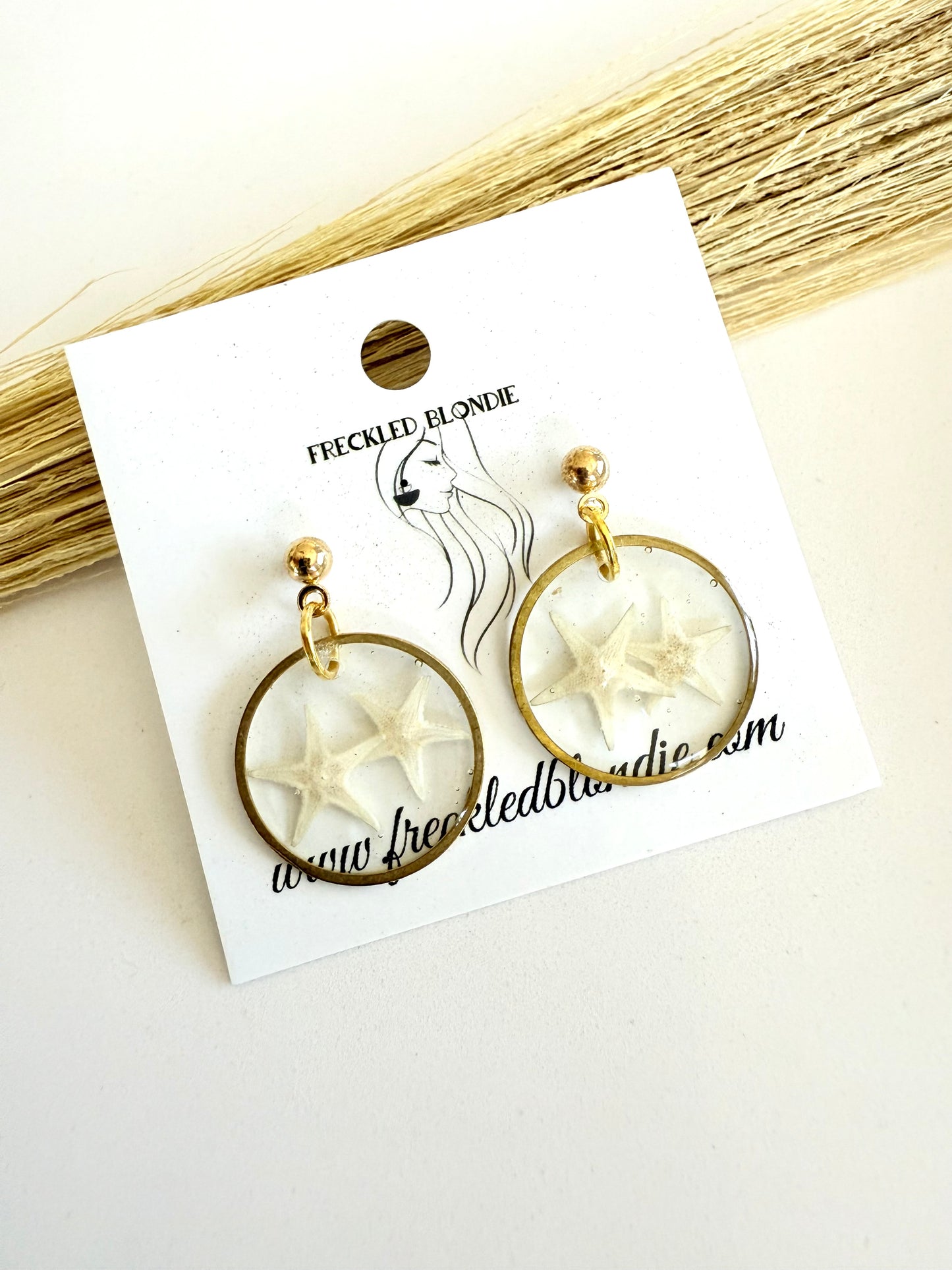 Double Starfish Dangles