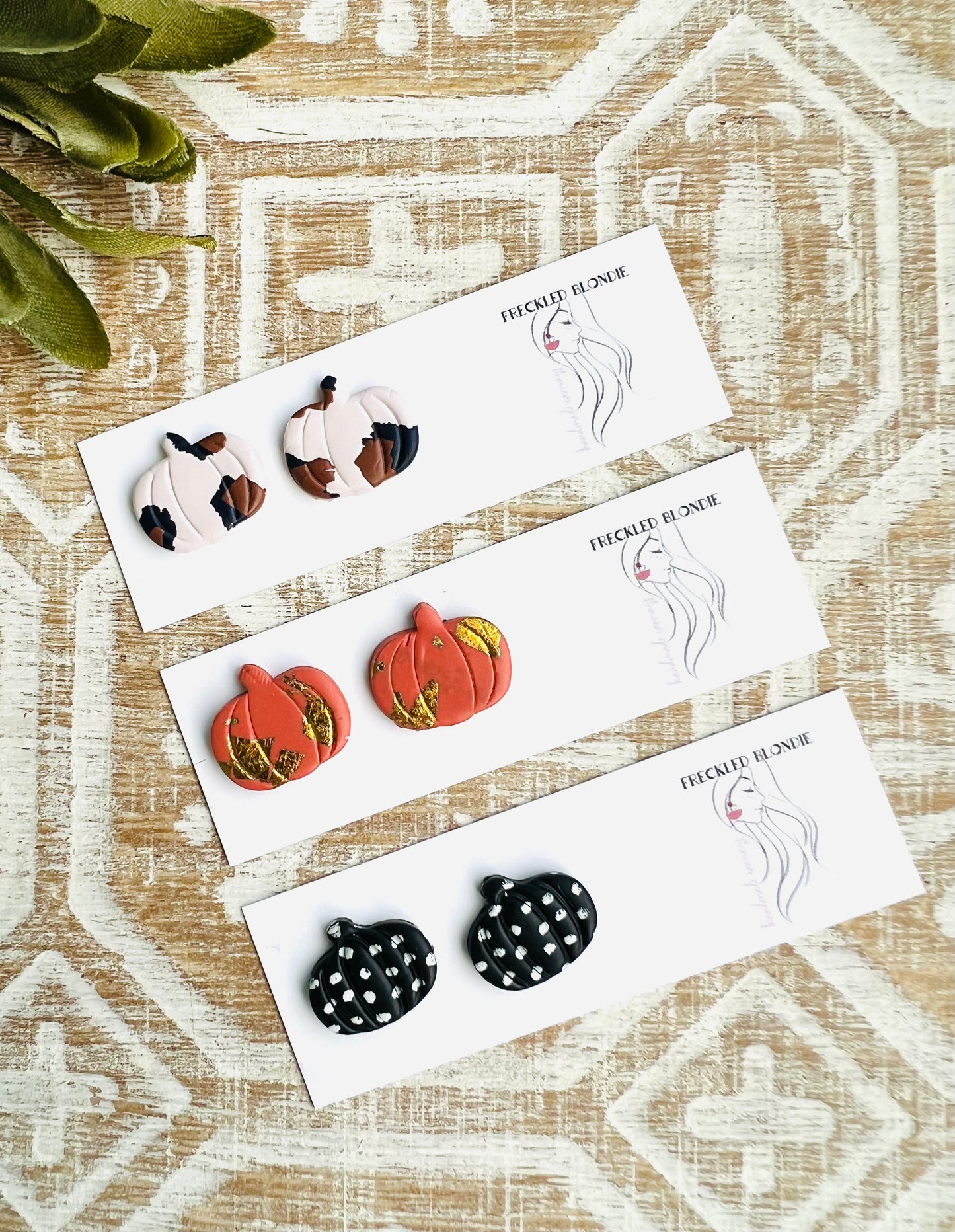 Pumpkin Studs III