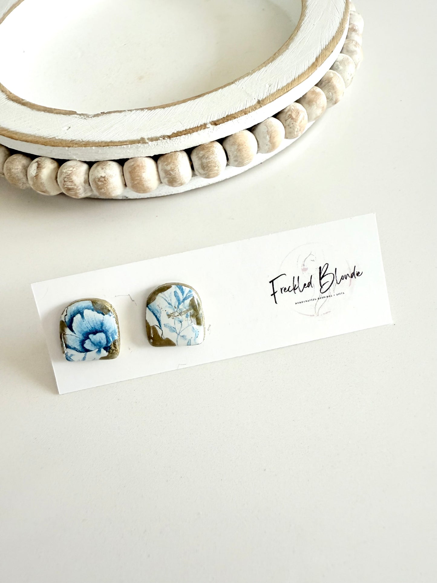 Gilded Bluebell Arch Studs