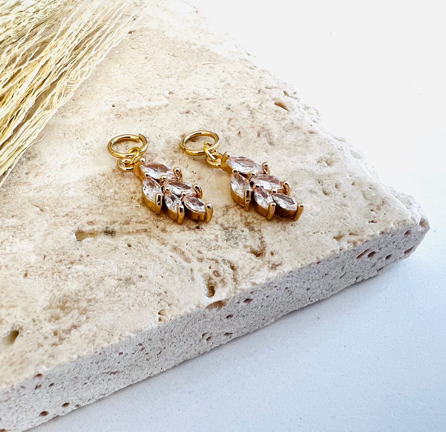 Elegant Leaves Charms