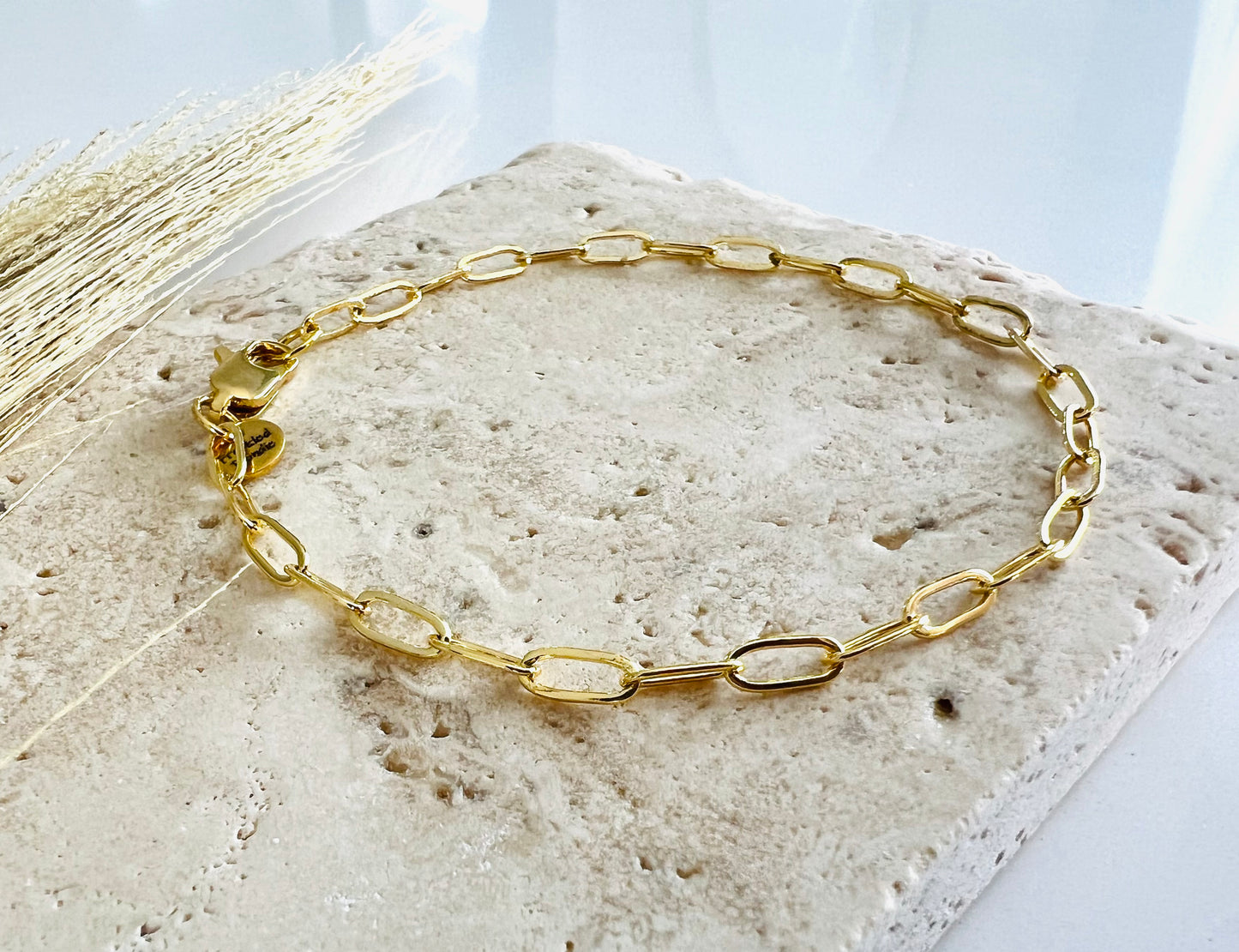 Paperclip Chain Bracelet