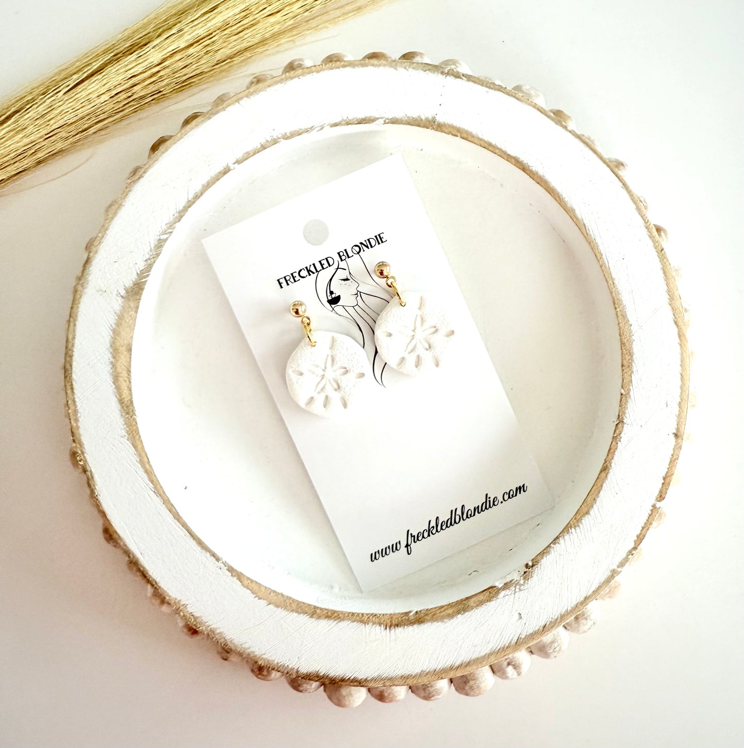 Sand Dollar Mini Dangles