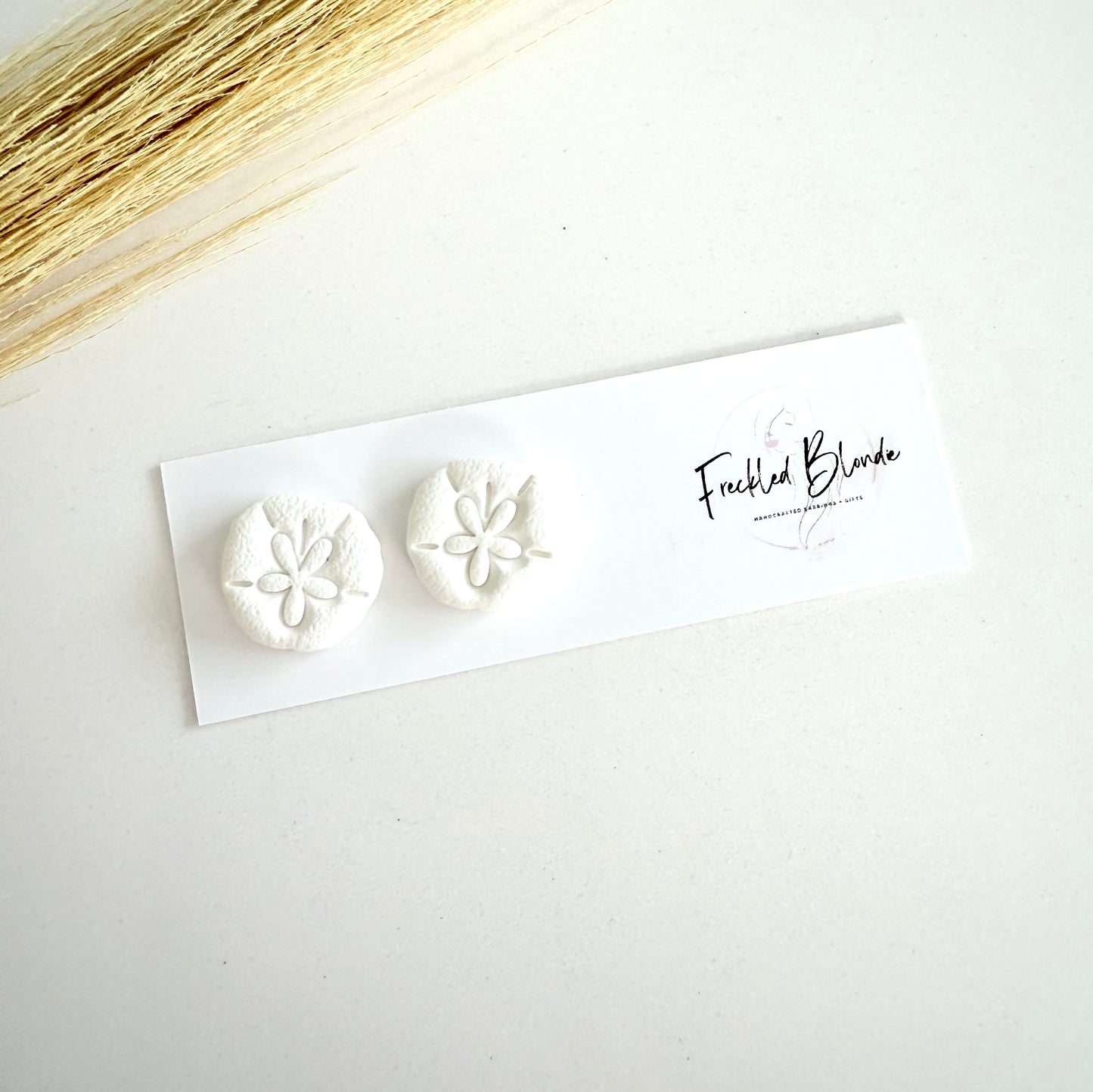 Sand Dollar Studs