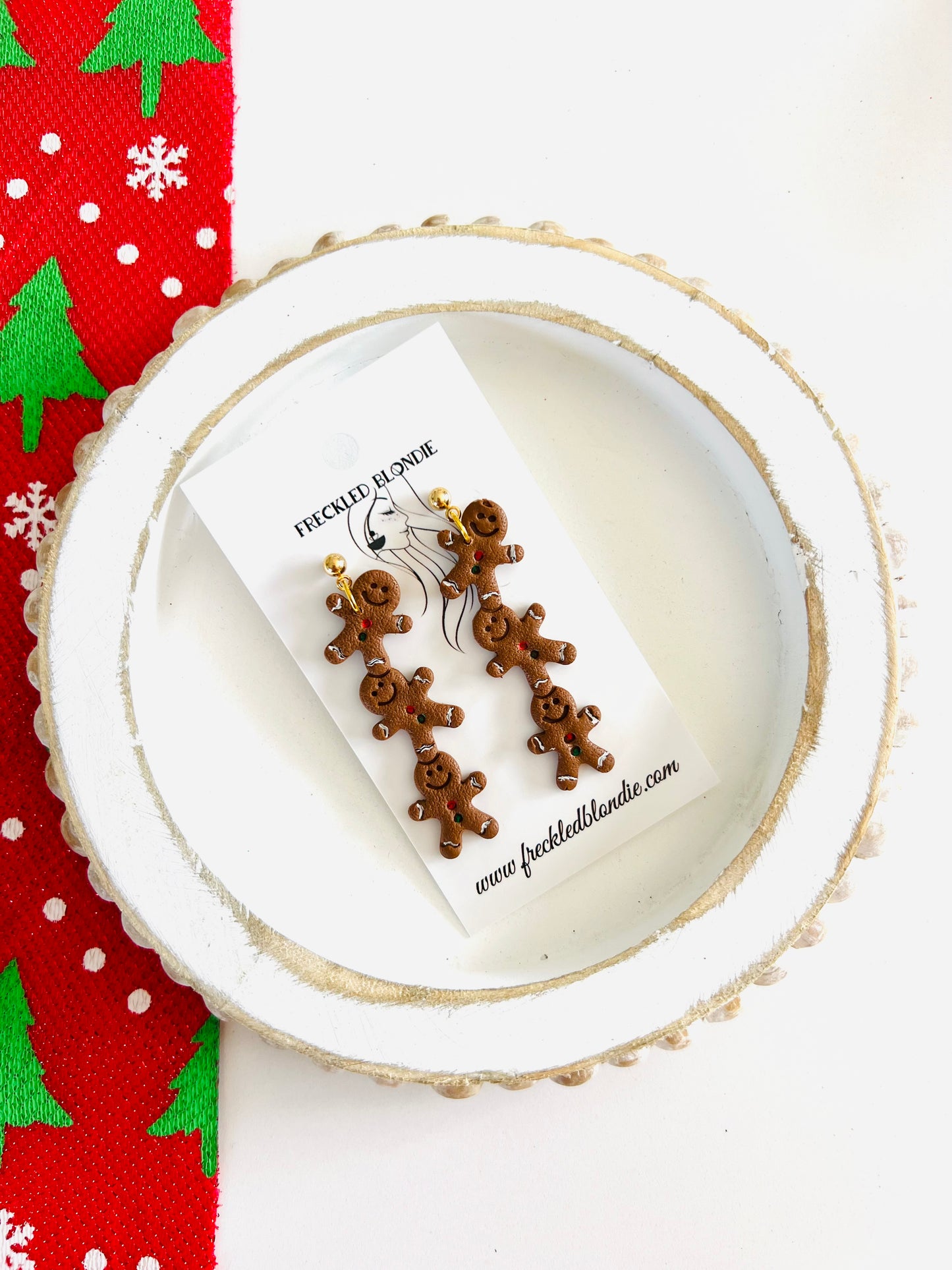 Gingerbread Dangles
