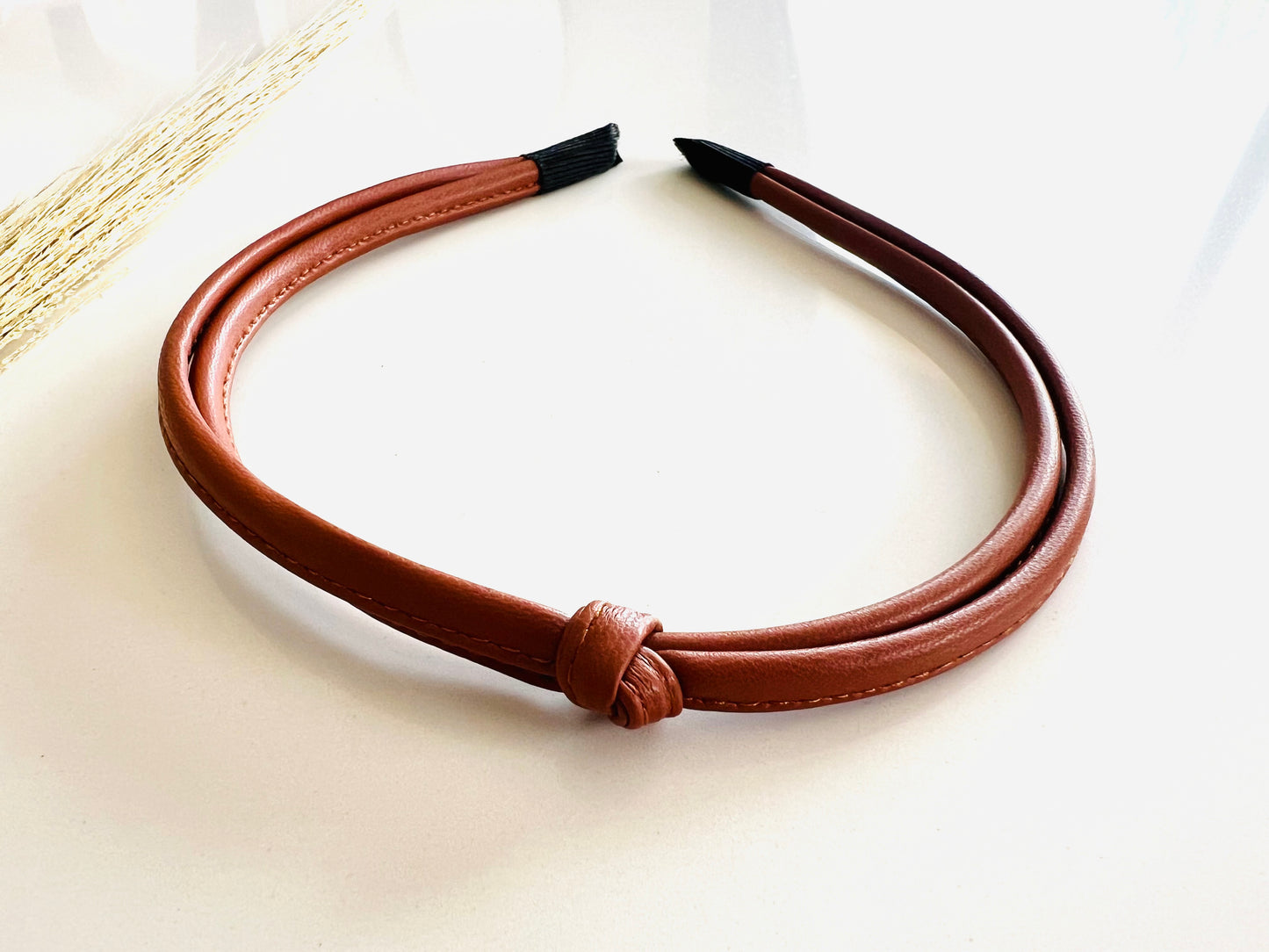 Knotty Headband in Toffee
