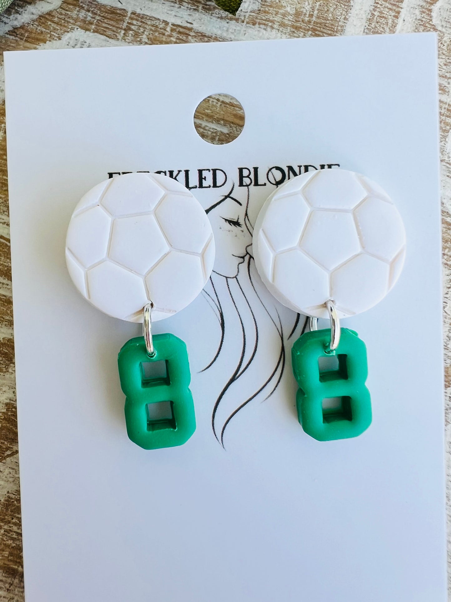 Customizable Soccer Dangles