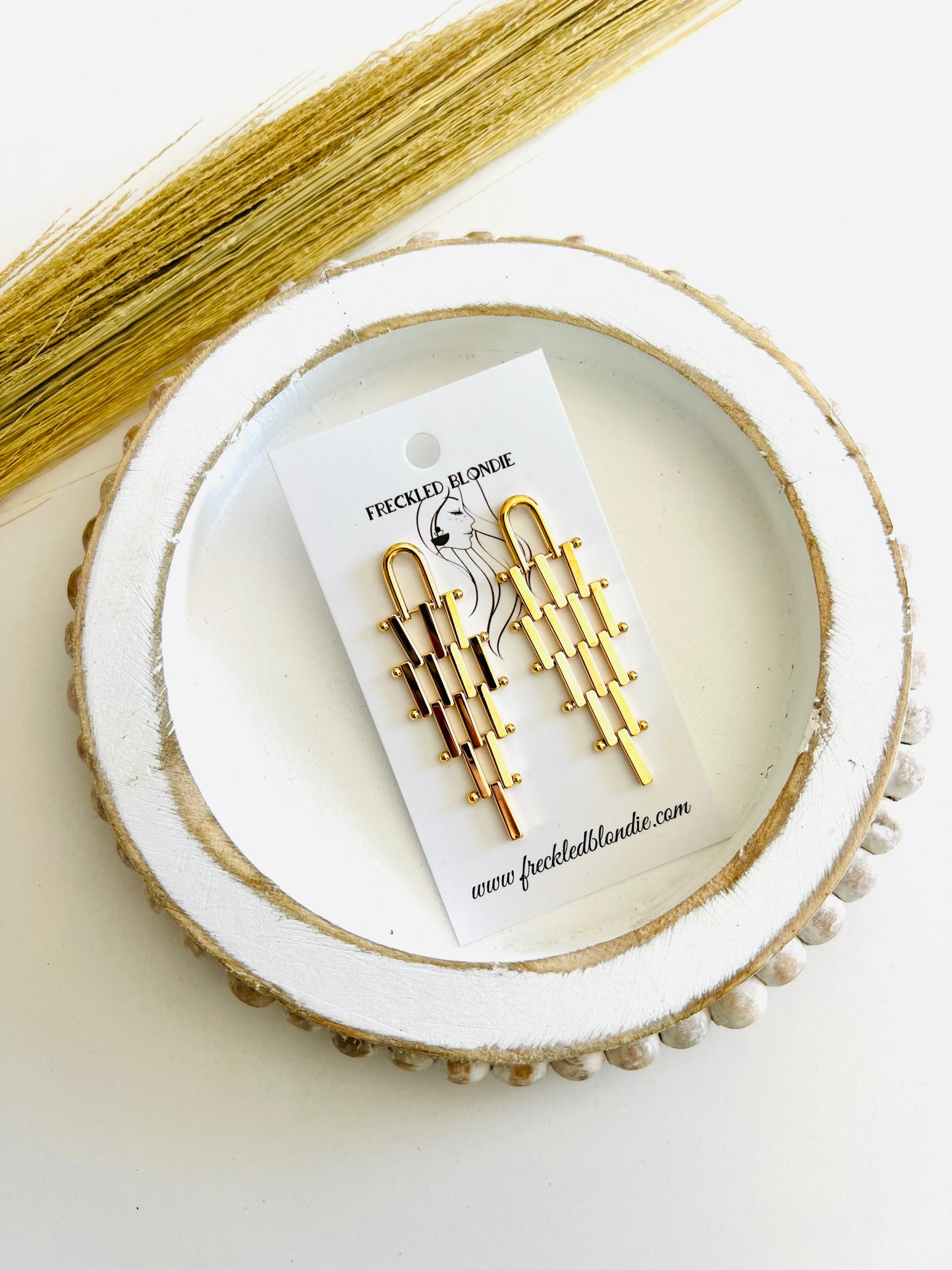 Metal Lace Dangles