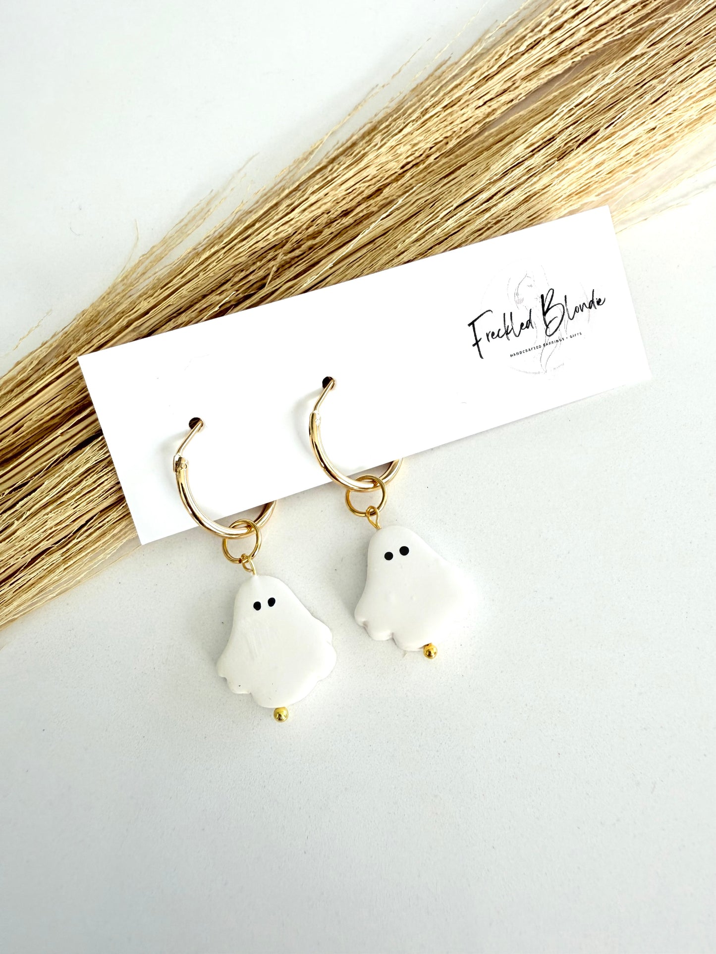 Ghost Charms + Hoops