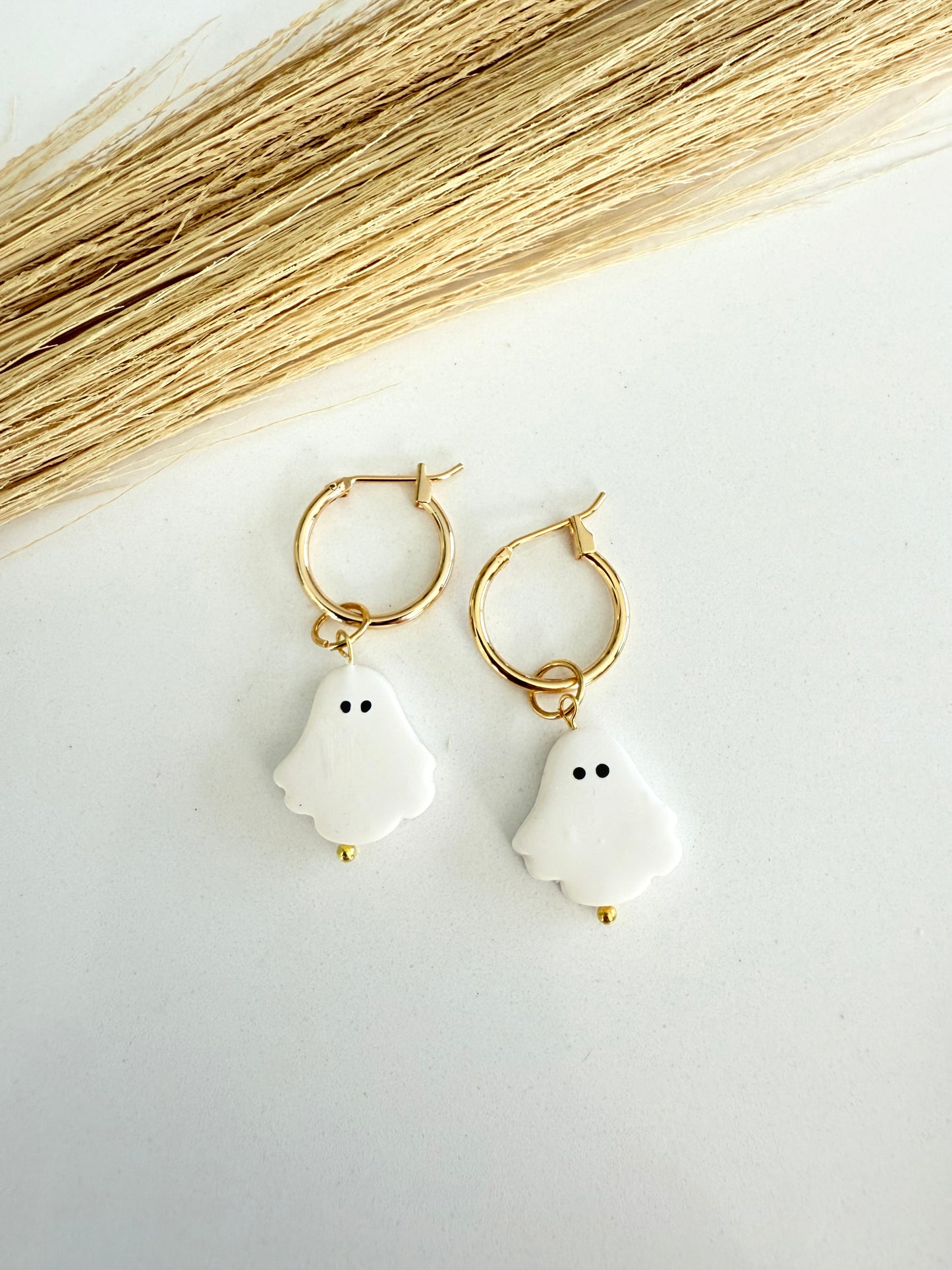 Ghost Charms + Hoops