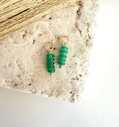 Coastal Candies Tropical Green Charms