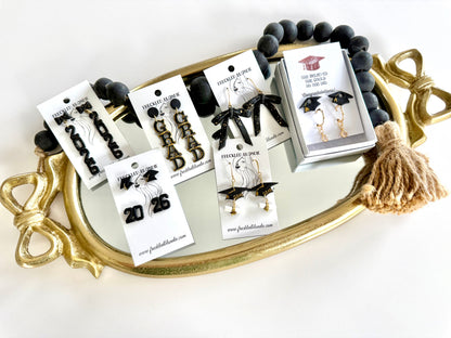 Grad Bow Dangles