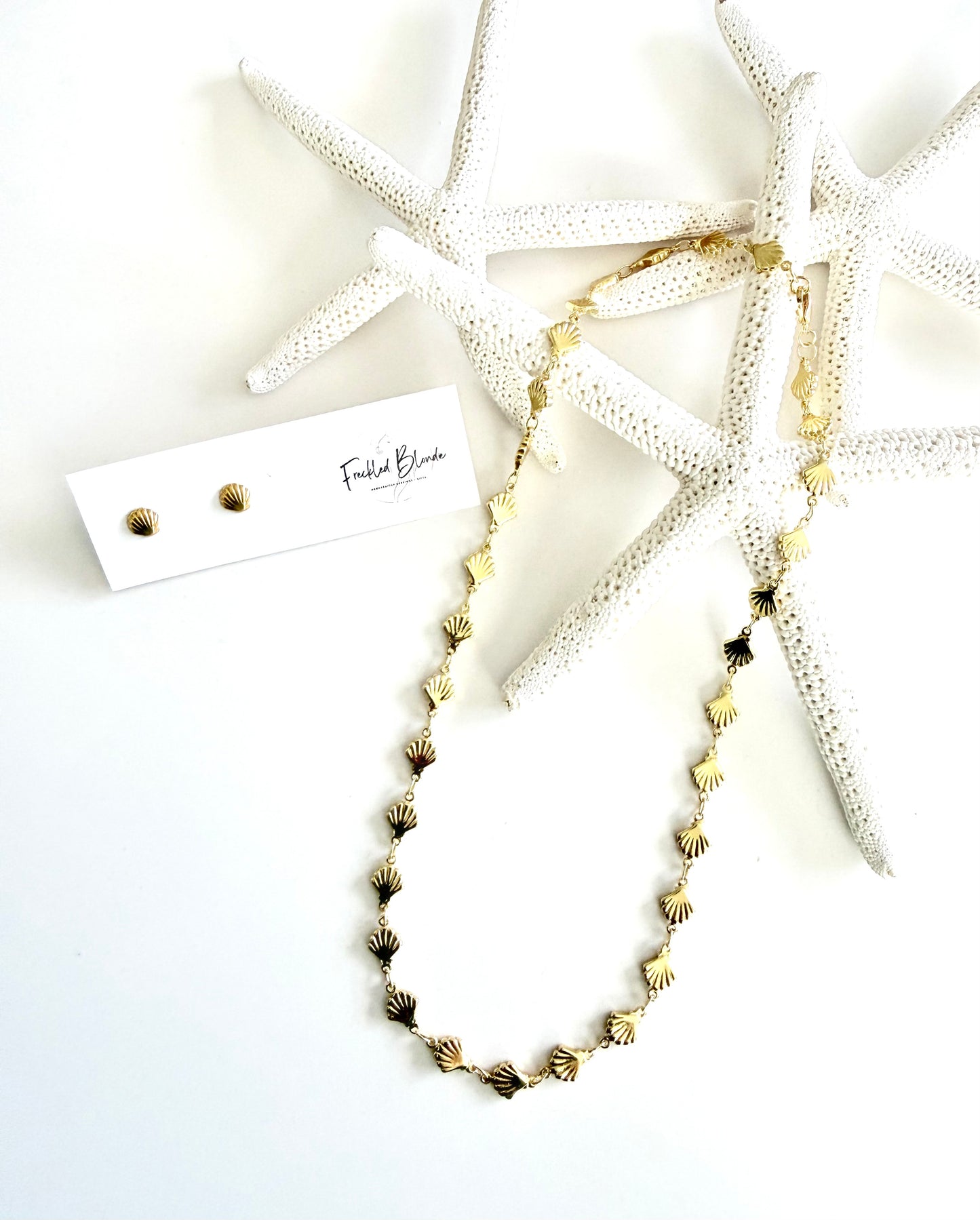 Golden Coast Shell Chain