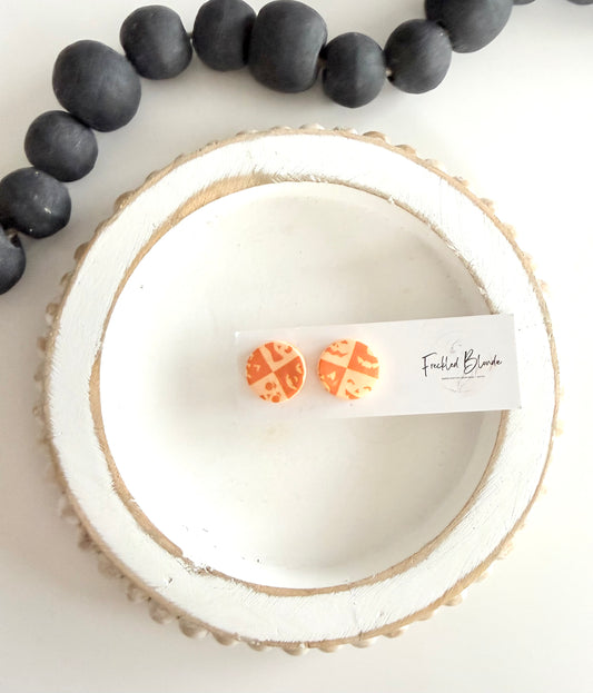 Orange Studs