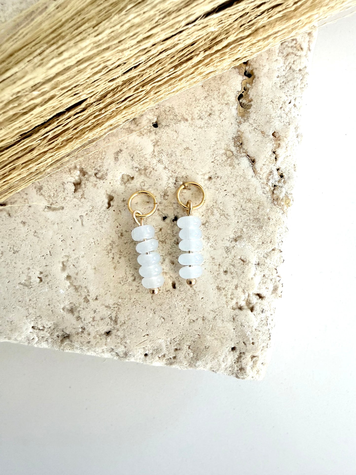 Coastal Candies Seafoam Pearl Charms