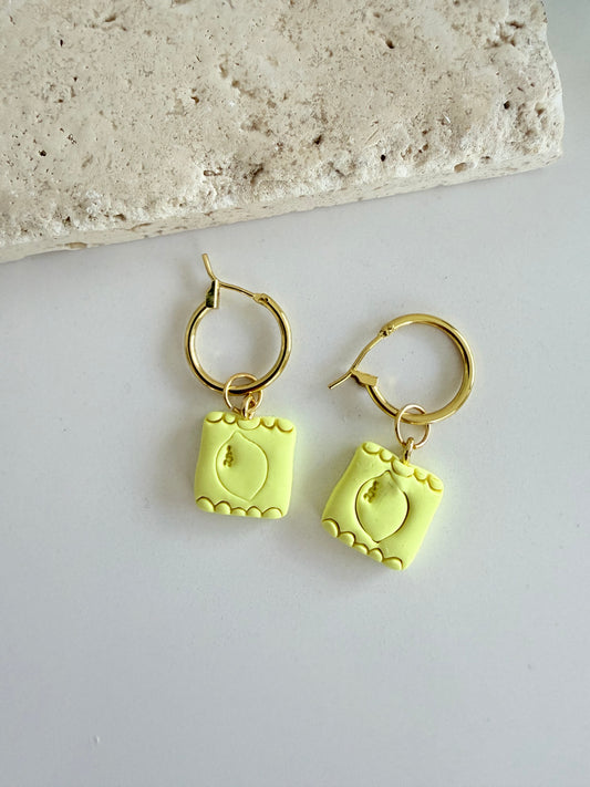 Lemons Clay Charms