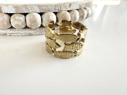 Sunlit Reef Ring