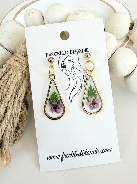 Violet Mini Dangles