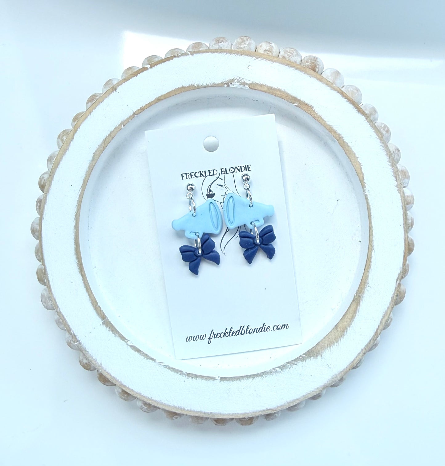Customizable Meg + Bow Dangles