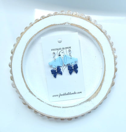 Customizable Meg + Bow Dangles