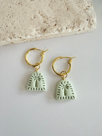 Palm Paradise Clay Charms