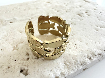 Sunlit Reef Ring