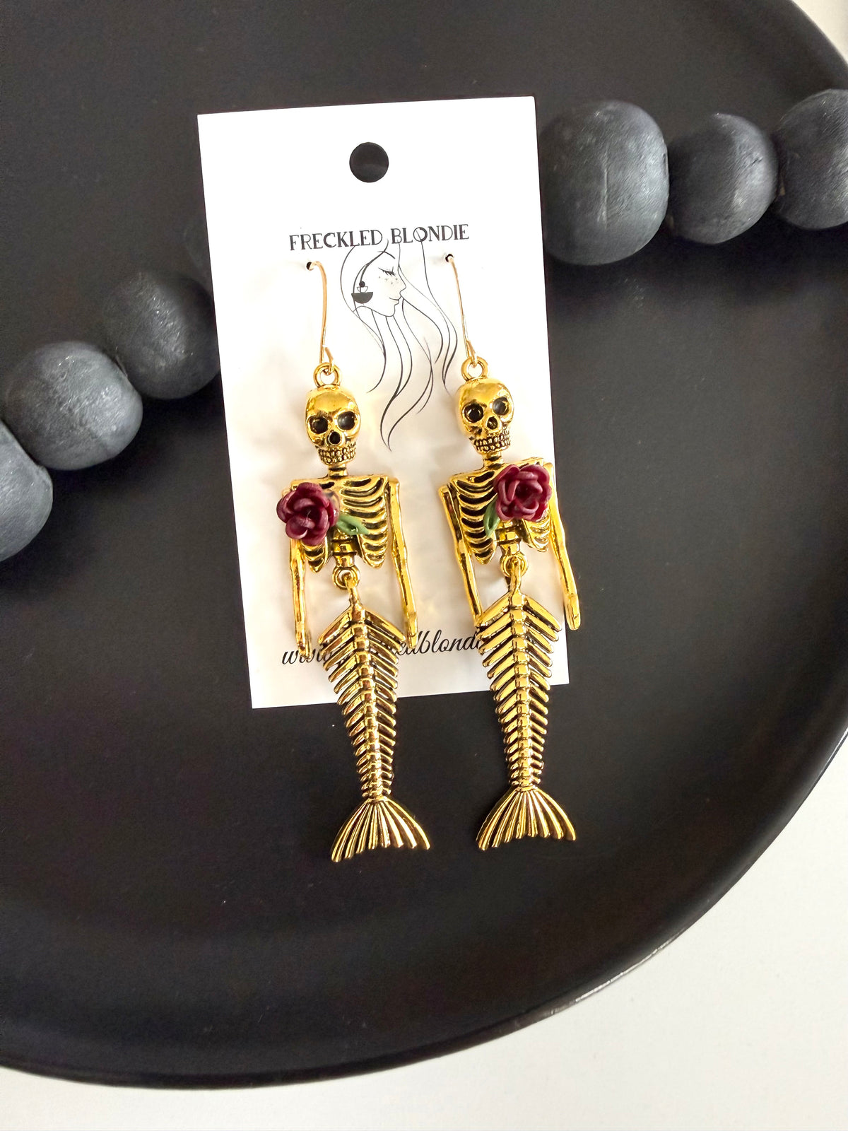 Sirens Curse Dangles-gold