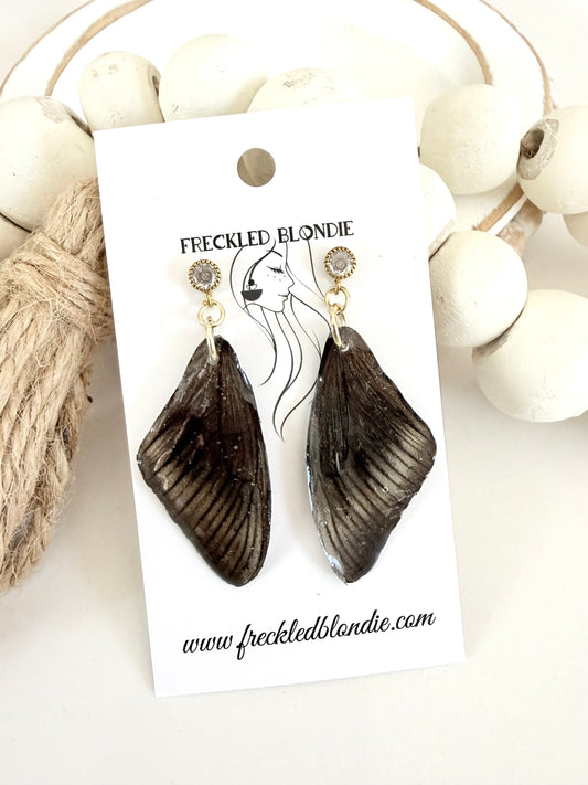 Dark Butterfly Wing Dangles