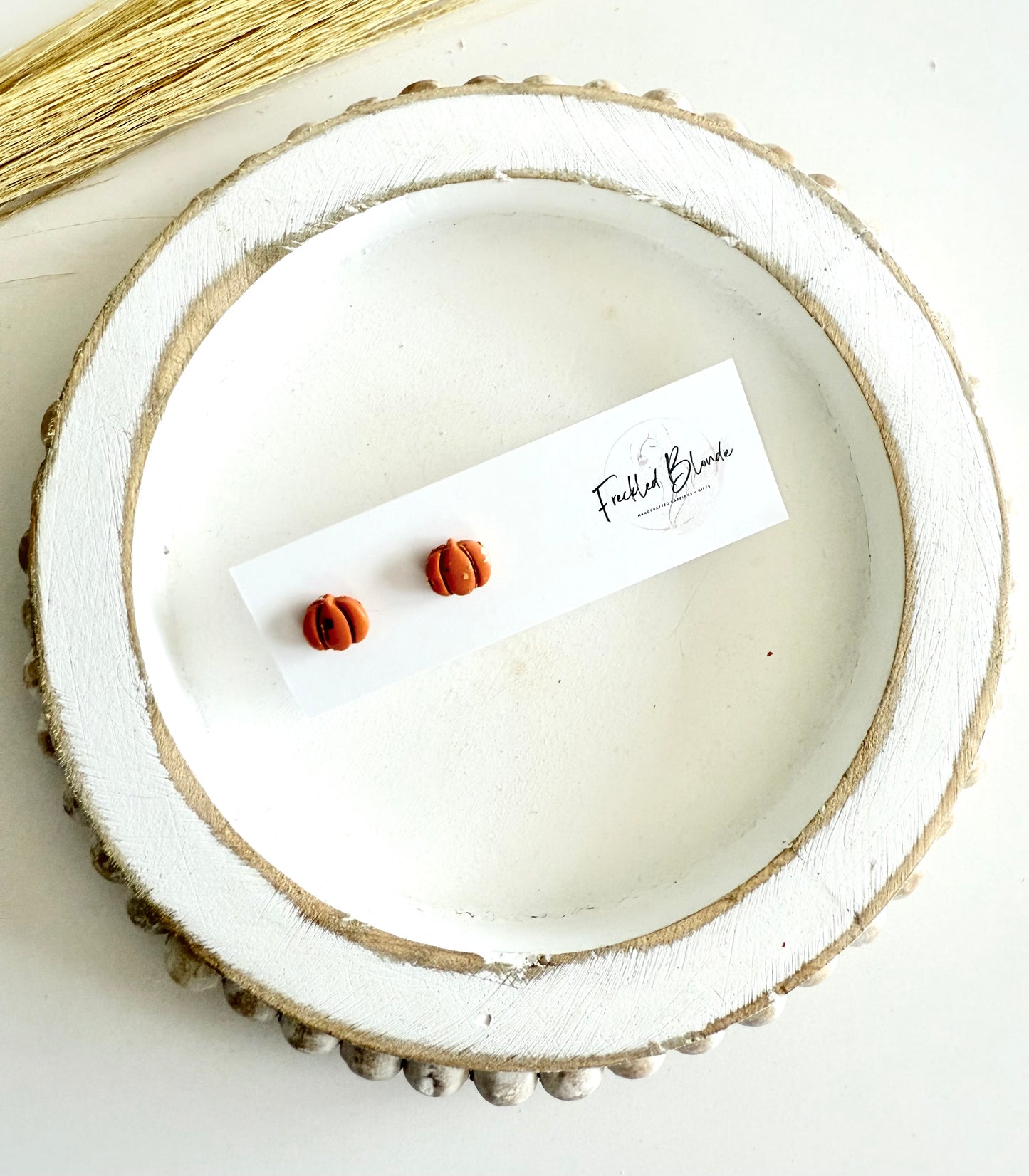 Micro Pumpkin Studs