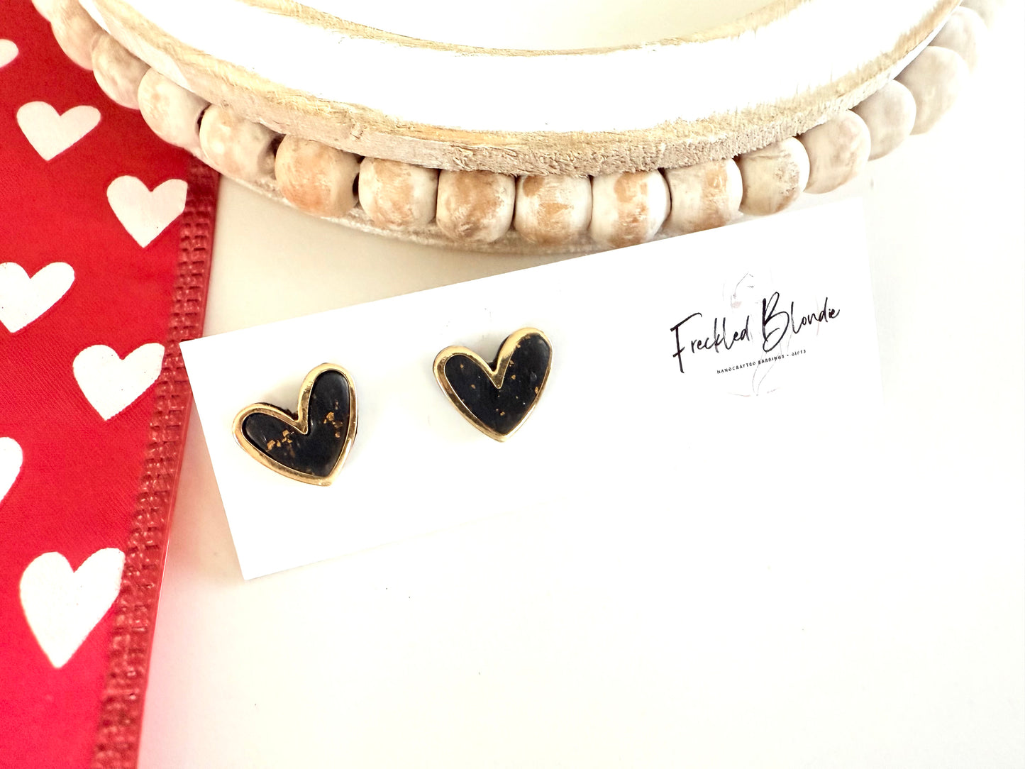 Black Heart Stud