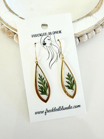 Just Greenery Dangles