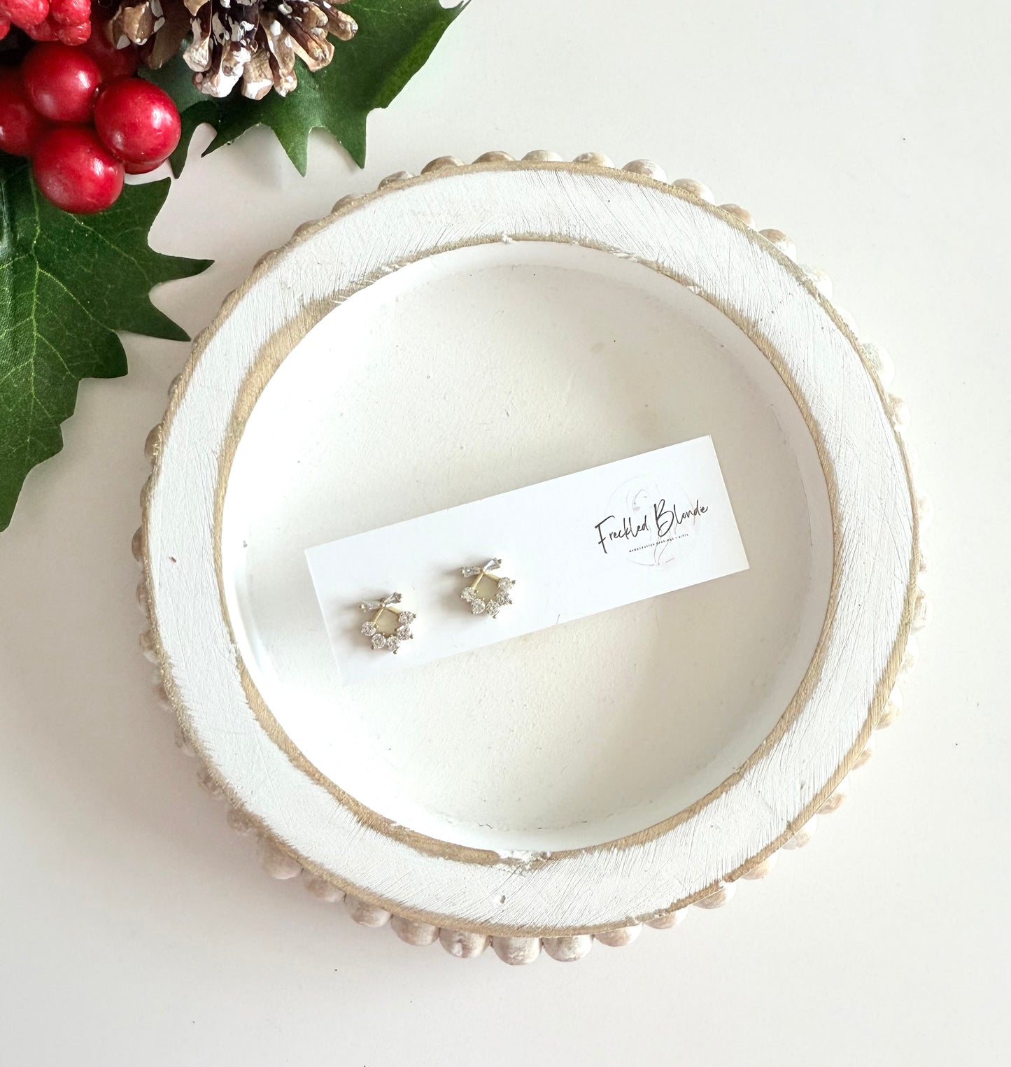 Twinkle Wreath Studs