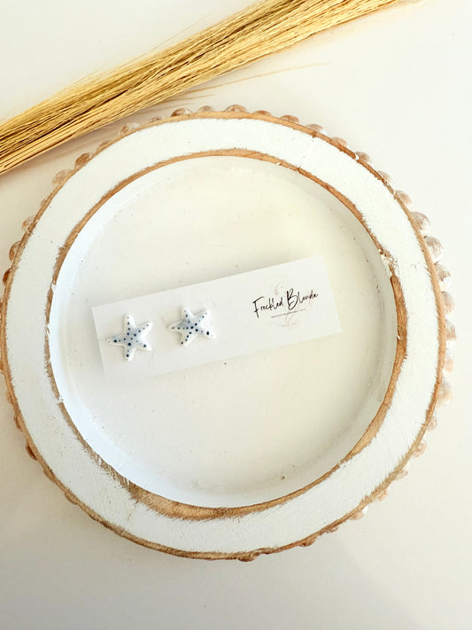 Coastal Charm Starfish Studs