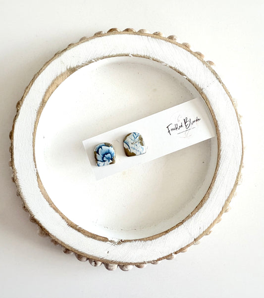 Gilded Bluebell Arch Studs