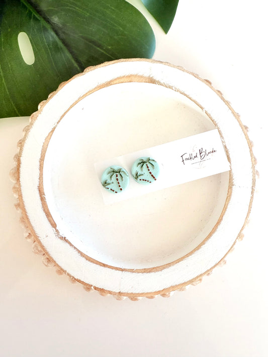 Palms Oversize Studs