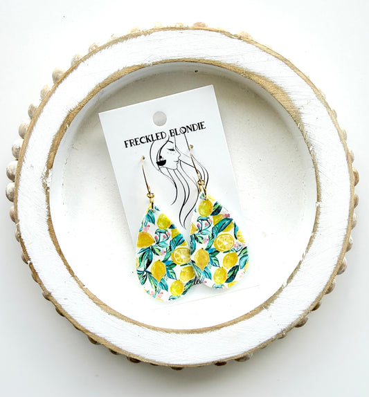 Lemon Blossom Dangles