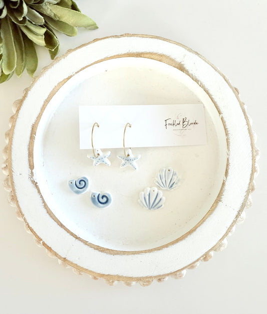 Coastal Charm Hoop Trio