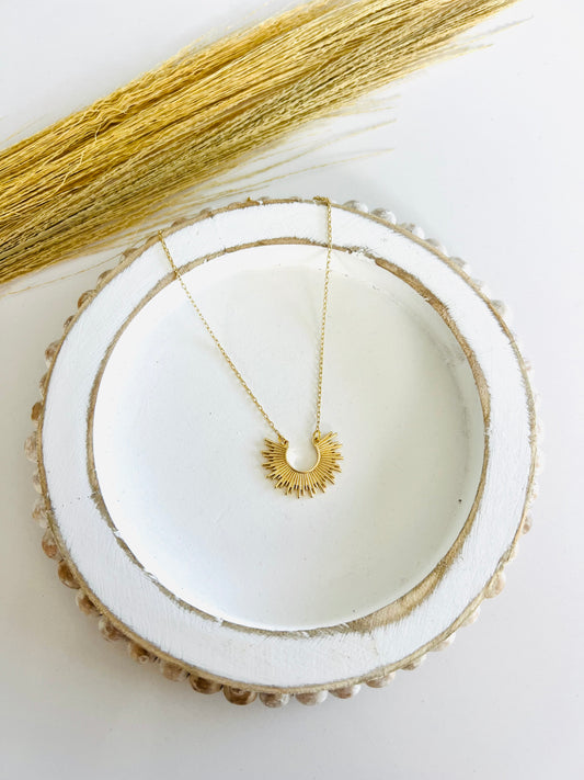 Golden Sunset Necklace