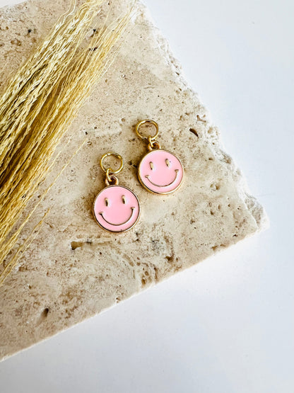 Pink Smiles Charms