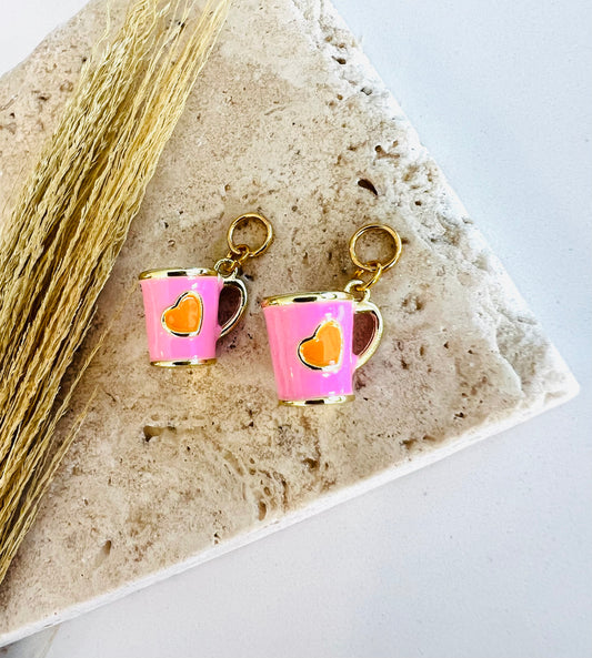 Pink Mug Charms