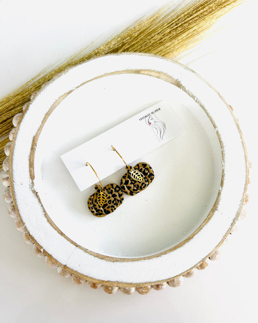 Leopard Pumpkin Hoops