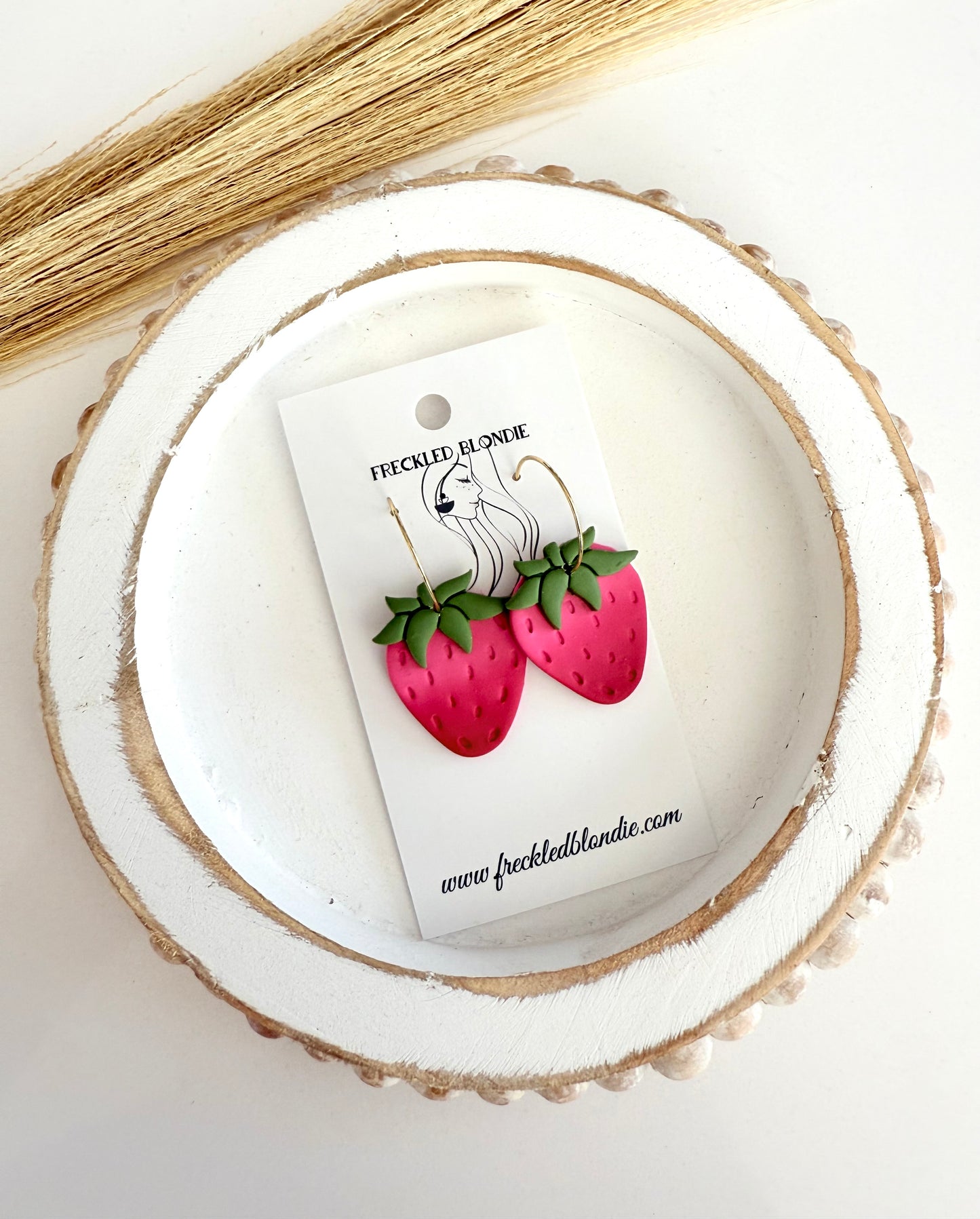Strawberry Hoops